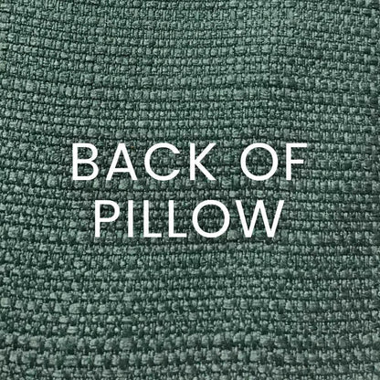 D.V. Kap Suave Lagoon Green Throw Pillow With Insert
