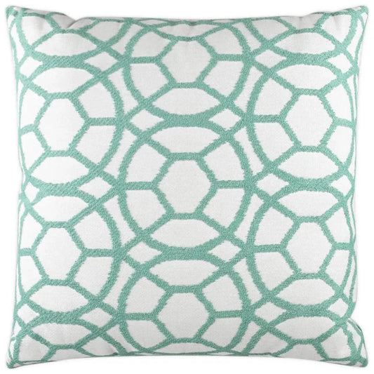 Suave Lagoon Green Throw Pillow With Insert - LOOMLAN - D.V. Kap - Throw Pillows