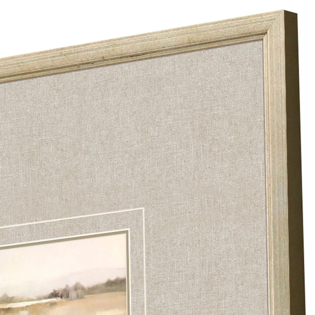 Subtle Landscape Wood Framed Wall Art 4PC -- view 4