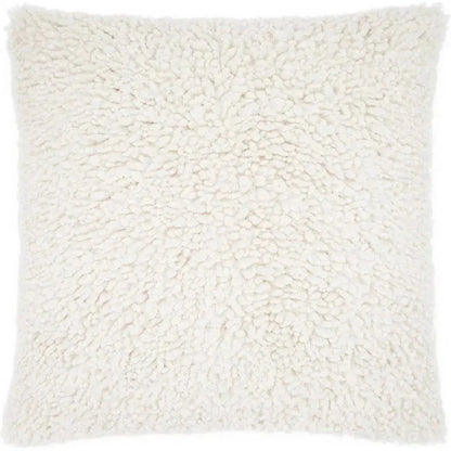 Suki Faux Fur Western Chic Large Throw Pillow Insert - LOOMLAN - D.V. Kap - Throw Pillows