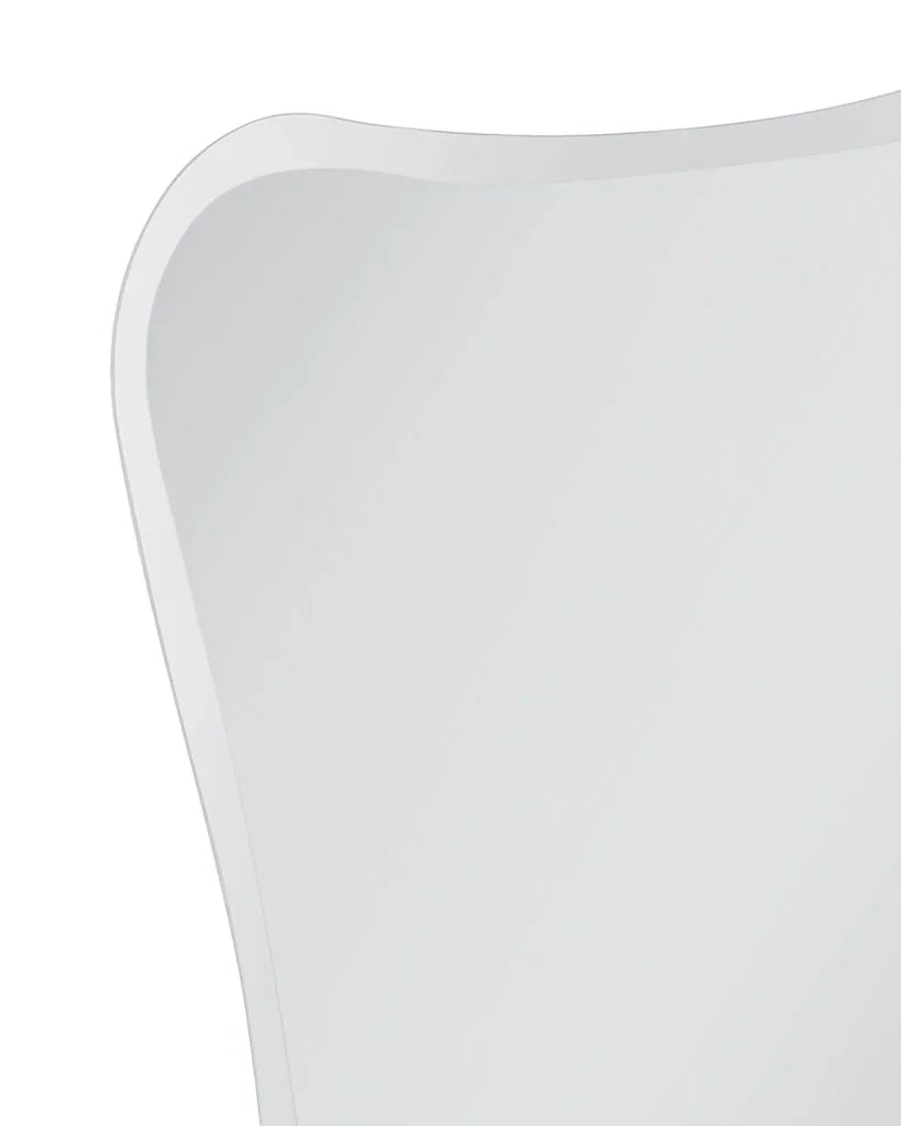 Sullivan Hourglass Design Wall Mirror - LOOMLAN - Bassett Mirror - Wall Mirrors