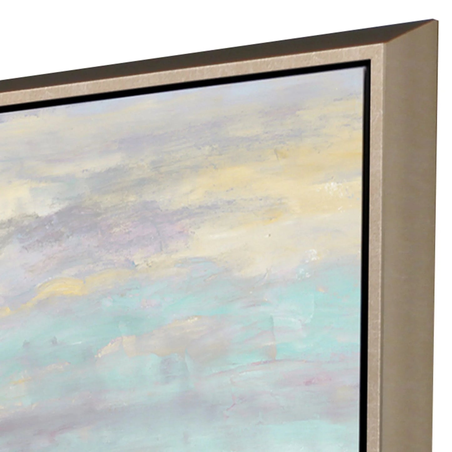 Summer Splendor Blue Canvas Art