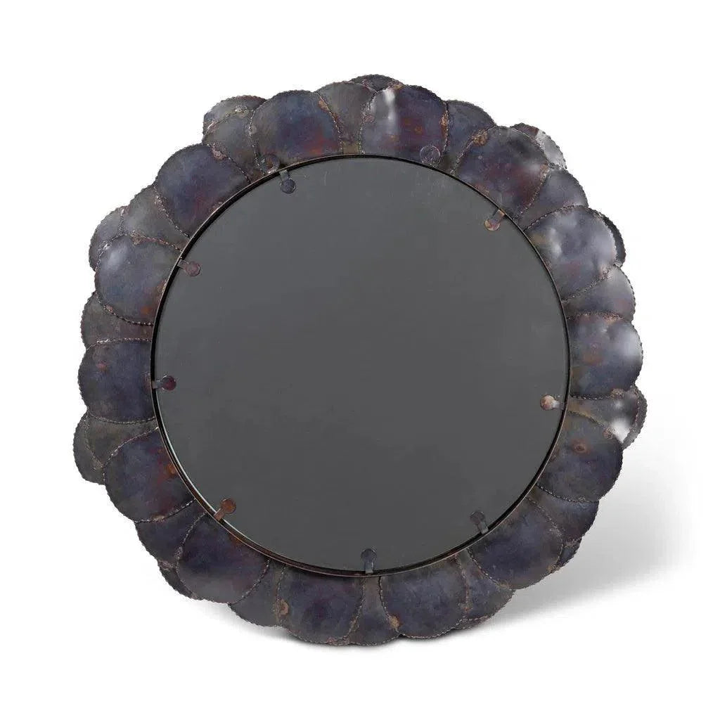 Suri Iron Round Mirror - LOOMLAN - Urbia - Wall Mirrors