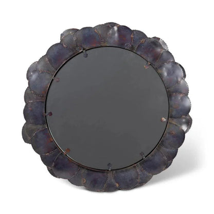 Suri Iron Round Mirror - LOOMLAN - Urbia - Wall Mirrors