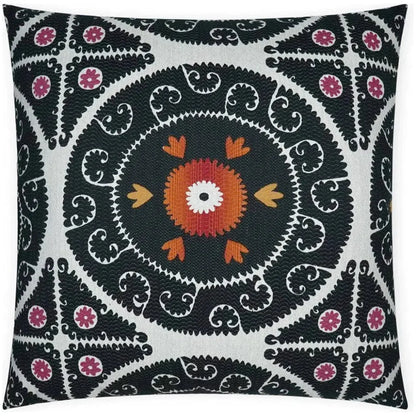 Suzandozi Tuxedo Global Black Large Throw Pillow Insert - LOOMLAN - D.V. Kap - Throw Pillows