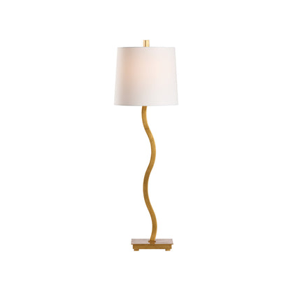 Sway Buffet Gold Leaf Table Lamp