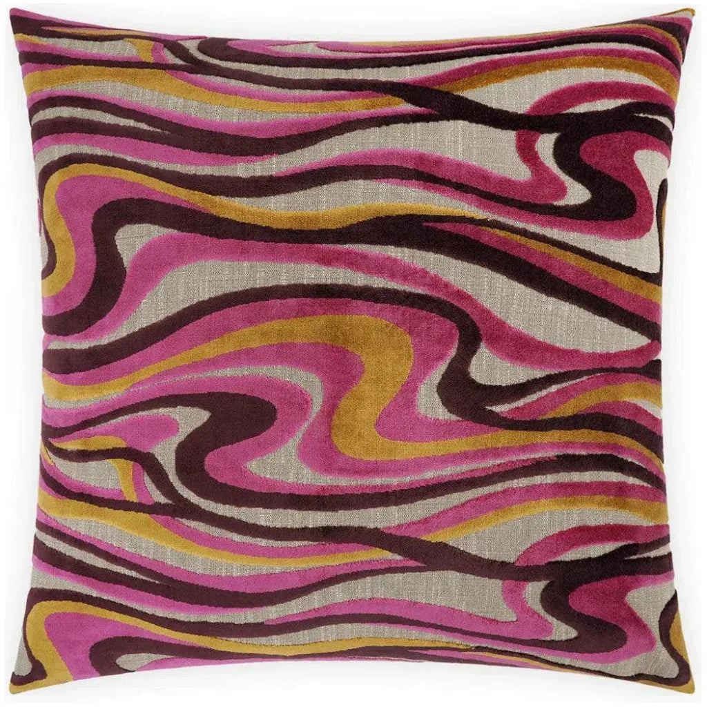 D.V. Kap Sway Fuchsia Multi Color Throw Pillow Insert