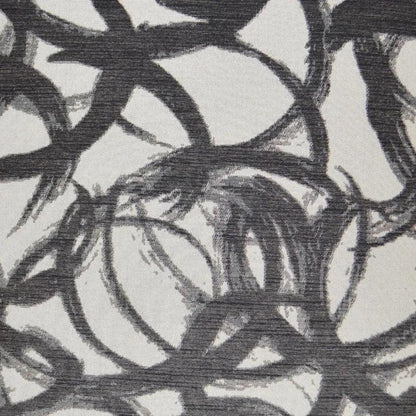 Swoosh Black Throw Pillow With Insert - LOOMLAN - D.V. Kap - Throw Pillows