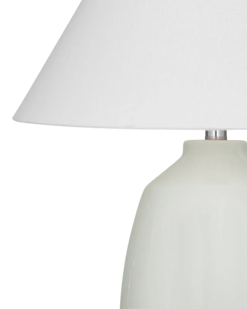 Syndee Versatile Cream Ceramic Table Lamp - LOOMLAN - Bassett Mirror - Table Lamps