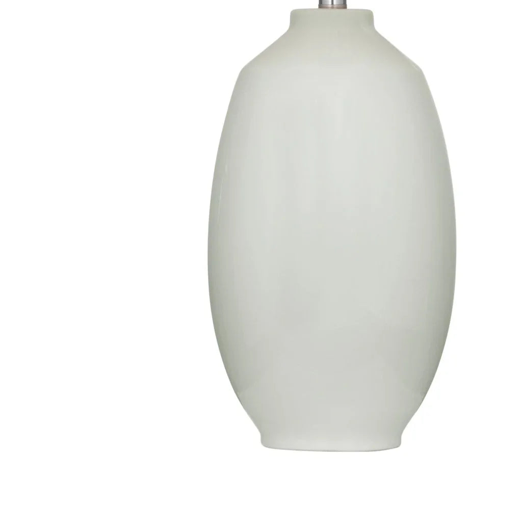 Syndee Versatile Cream Ceramic Table Lamp - LOOMLAN - Bassett Mirror - Table Lamps