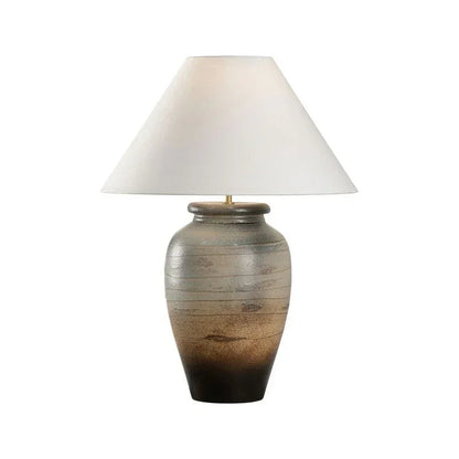 Taiga Hand - Turned Gradient Design Table Lamp - LOOMLAN - Wildwood - Table Lamps