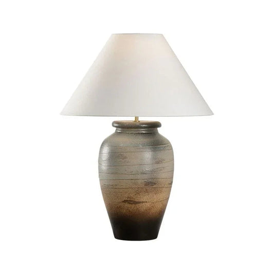 Taiga Hand - Turned Gradient Design Table Lamp - LOOMLAN - Wildwood - Table Lamps