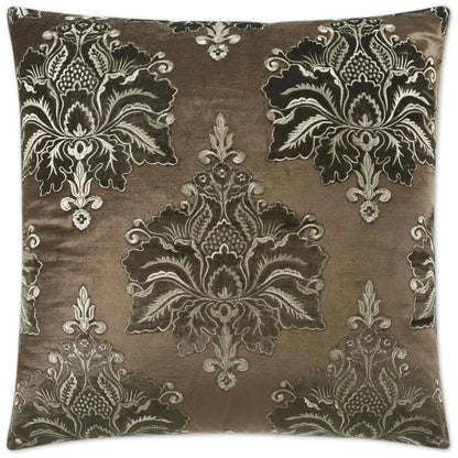 Taj Mahal Chocolate Brown Throw Pillow Insert - LOOMLAN - D.V. Kap - Throw Pillows