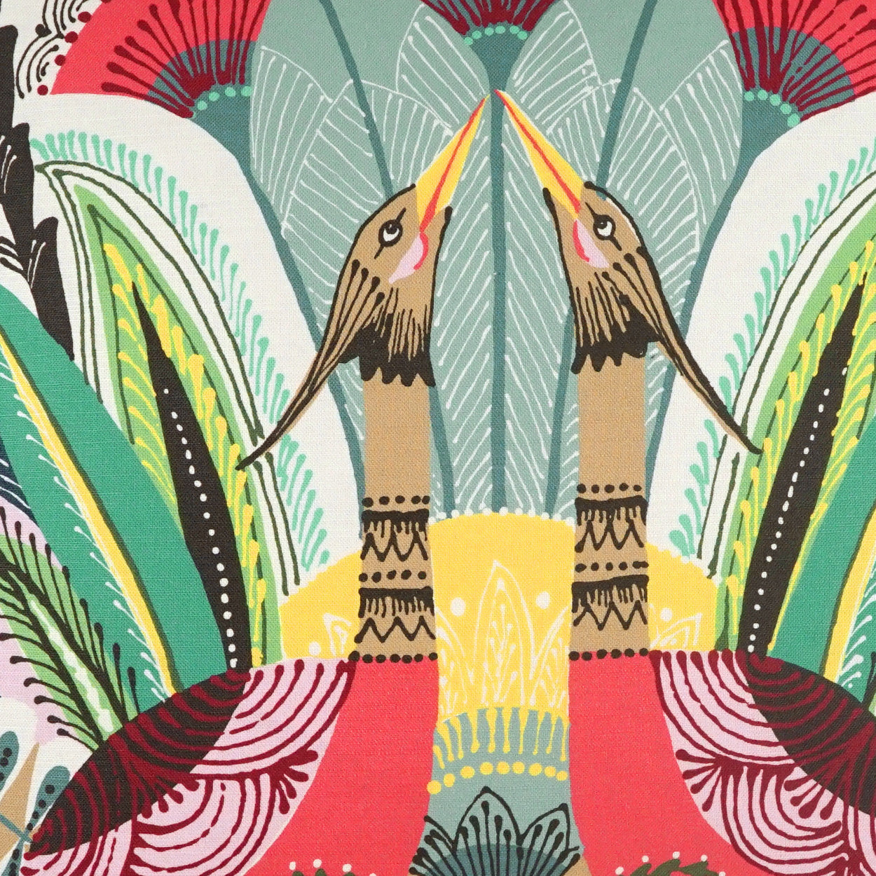 Talavera Cotton Throw Pillow