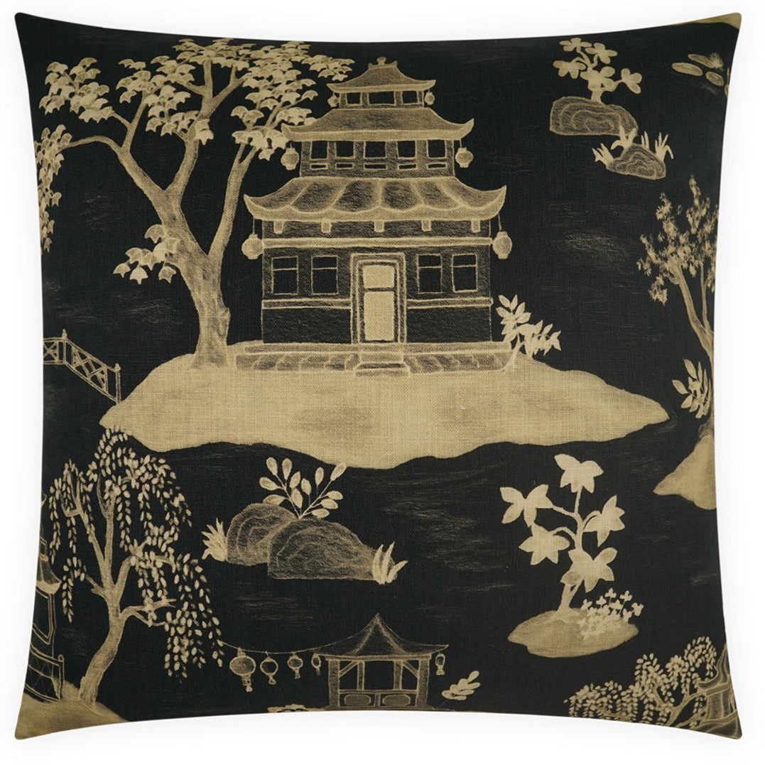 Tang Cotton Throw Pillow