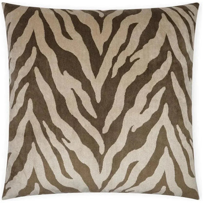 Tanja Bark Animal Brown Large Throw Pillow Insert - LOOMLAN - D.V. Kap - Throw Pillows