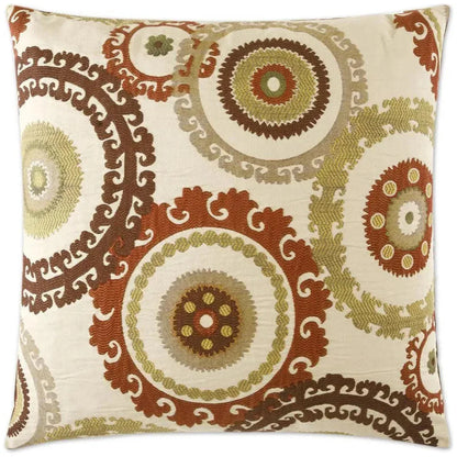 Taraz Teak Multi Color Throw Pillow Insert - LOOMLAN - D.V. Kap - Throw Pillows