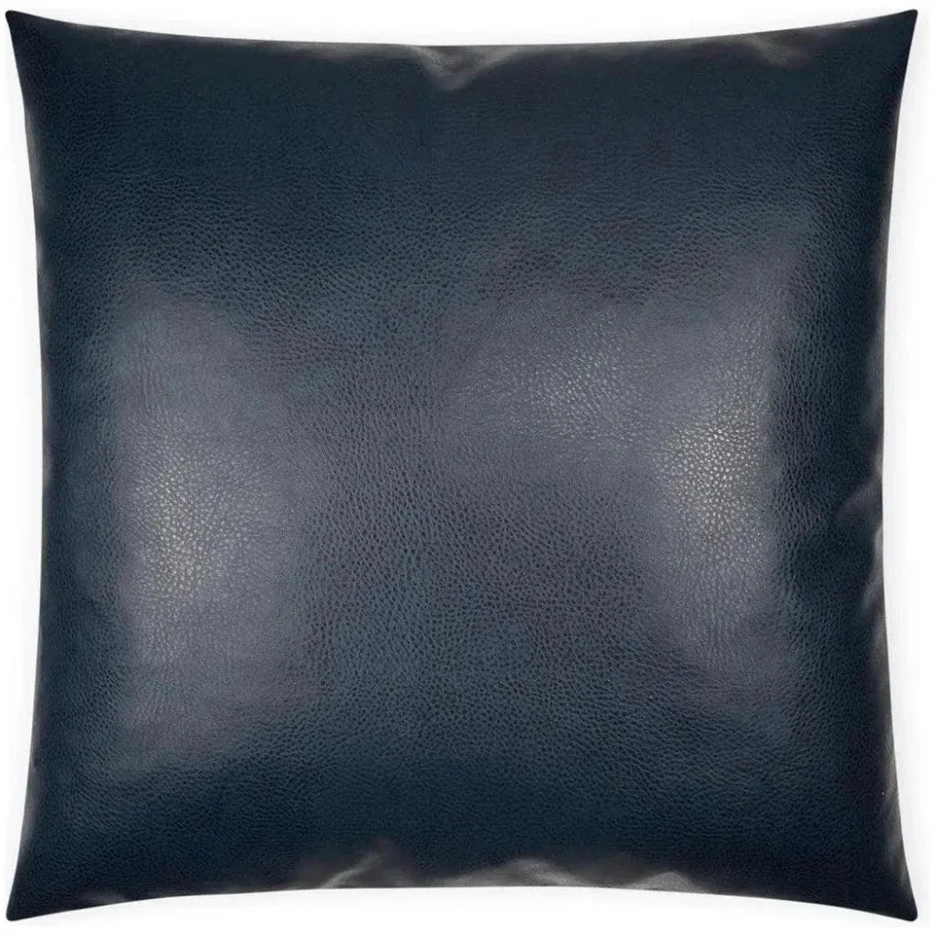 D.V. Kap Tartan Navy Plaid Check Navy Large Throw Pillow Insert