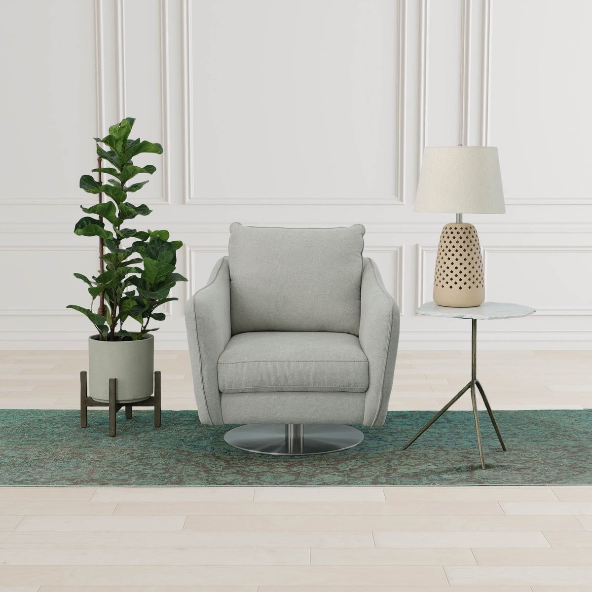 LH Home Taverna Ceramic Table Lamp