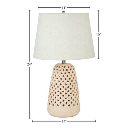 LH Home Taverna Ceramic Table Lamp