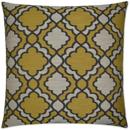 Taylor Gold Throw Pillow With Insert - LOOMLAN - D.V. Kap - Throw Pillows