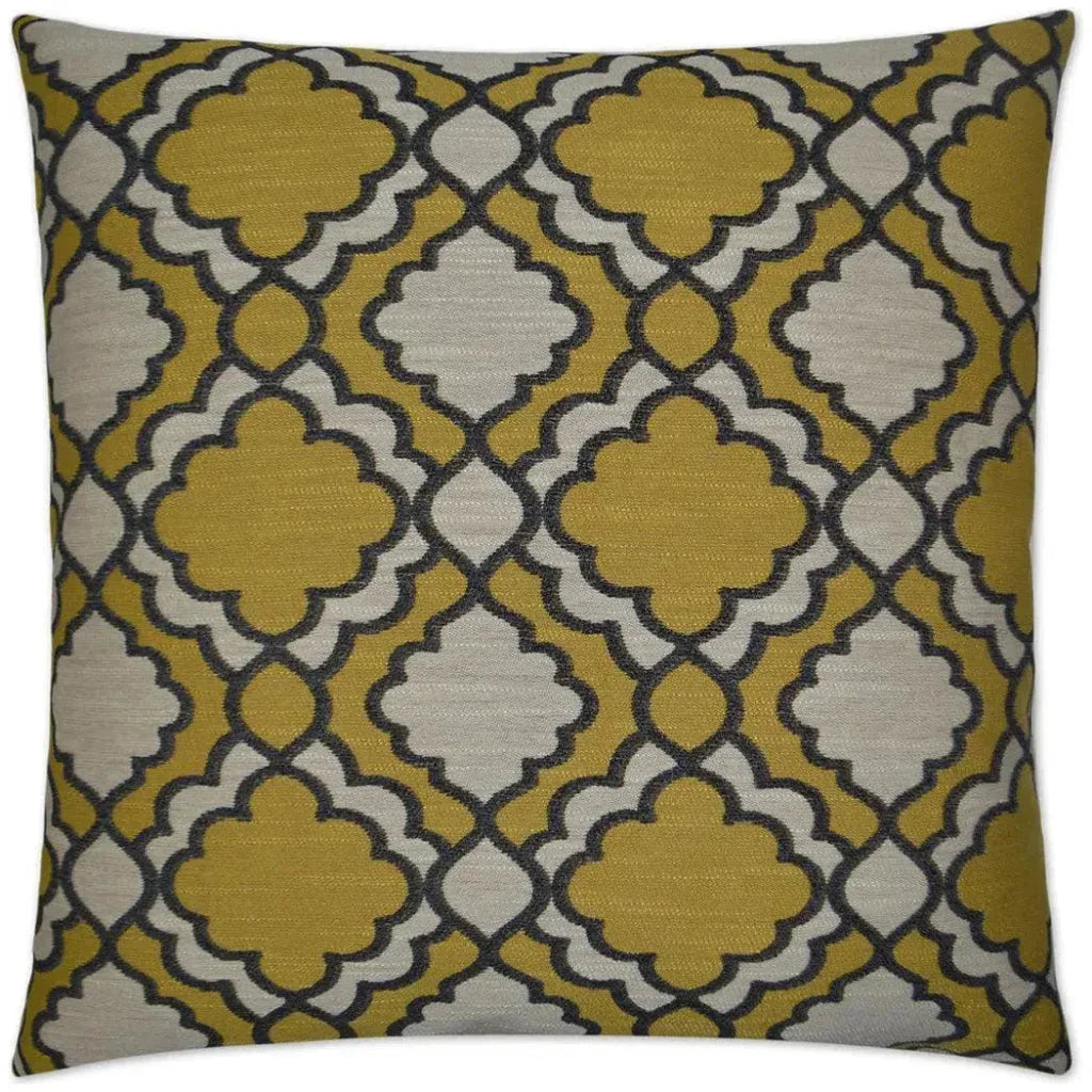 Taylor Gold Throw Pillow With Insert - LOOMLAN - D.V. Kap - Throw Pillows