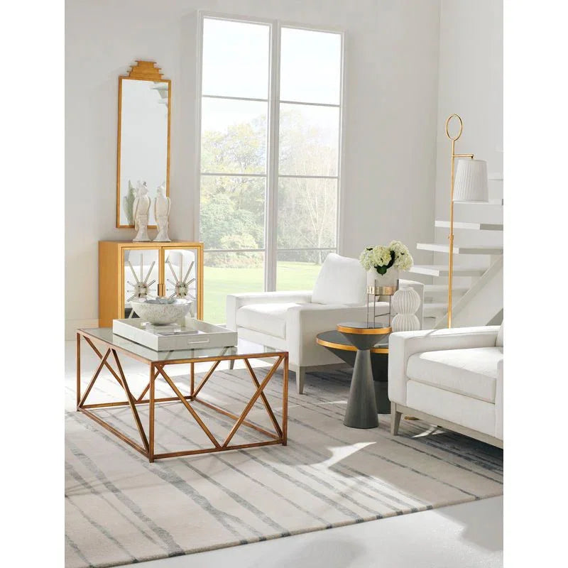 Temple Metal Framed Wall Mirror - LOOMLAN - Chelsea House - Wall Mirrors