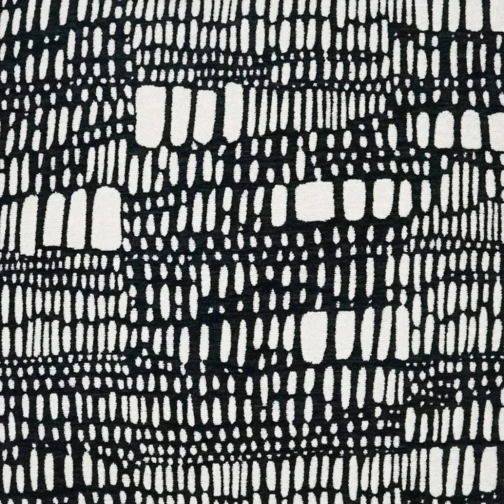 D.V. Kap Tesota Domino Abstract Black Large Throw Pillow Insert