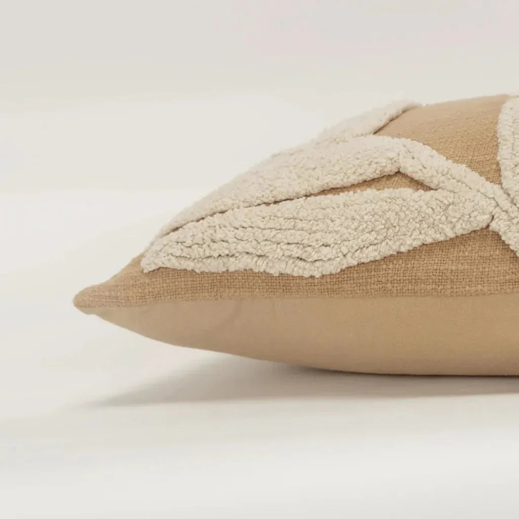 Textural Long Lumbar Pillow With Insert - LOOMLAN - LOOMLAN - Throw Pillows