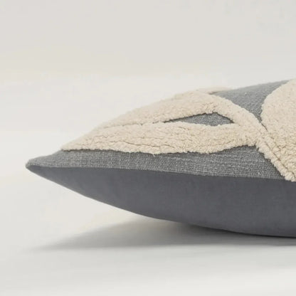 Textural Long Lumbar Pillow With Insert - LOOMLAN - LOOMLAN - Throw Pillows