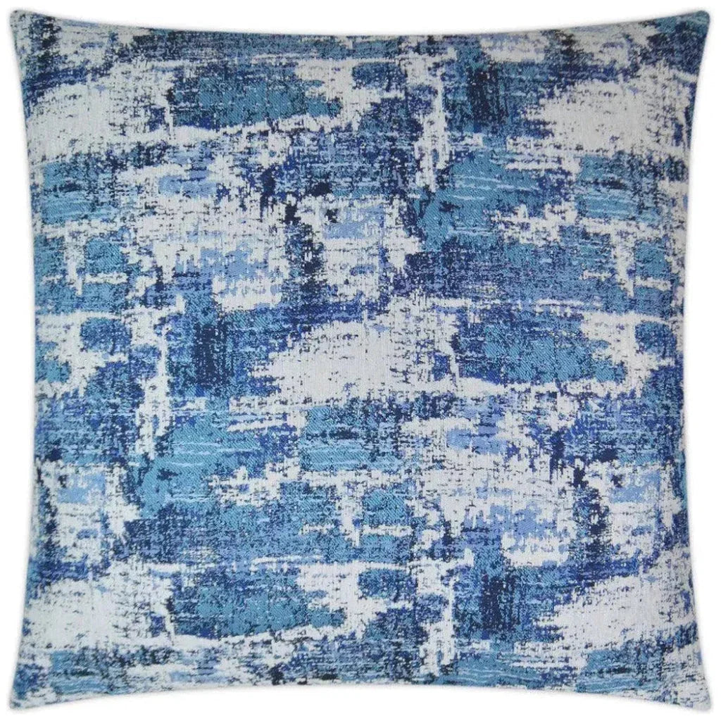 D.V. Kap Textural Marine Blue Throw Pillow Insert