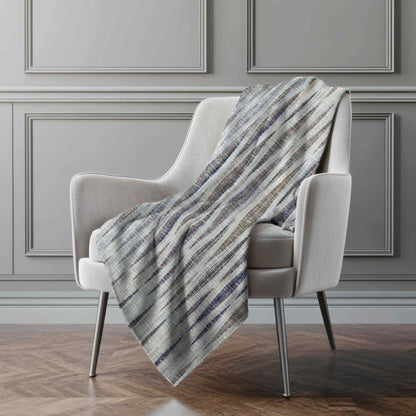 Textured Stripes 50" x 70" Throw Blanket -- view 6