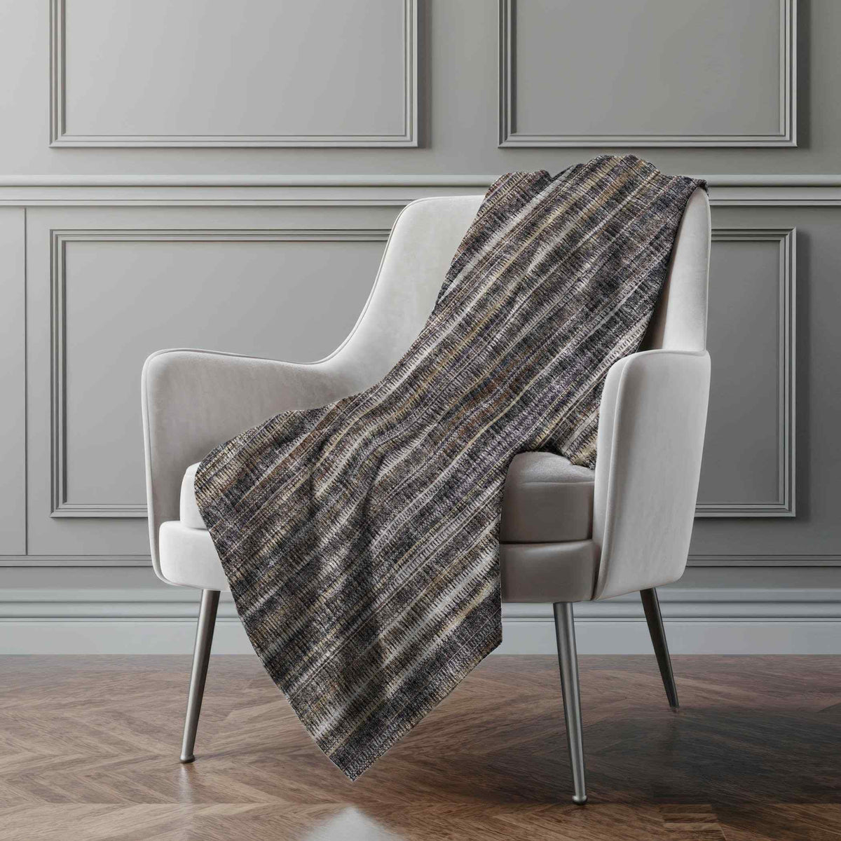 Textured Stripes 50" x 70" Throw Blanket -- view 12