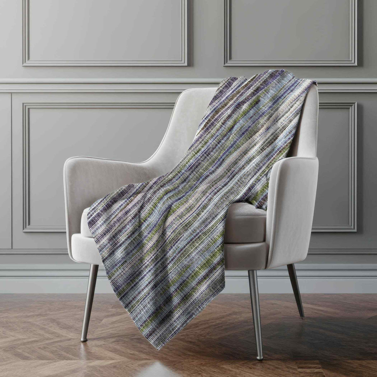 Textured Stripes 50" x 70" Throw Blanket -- view 11