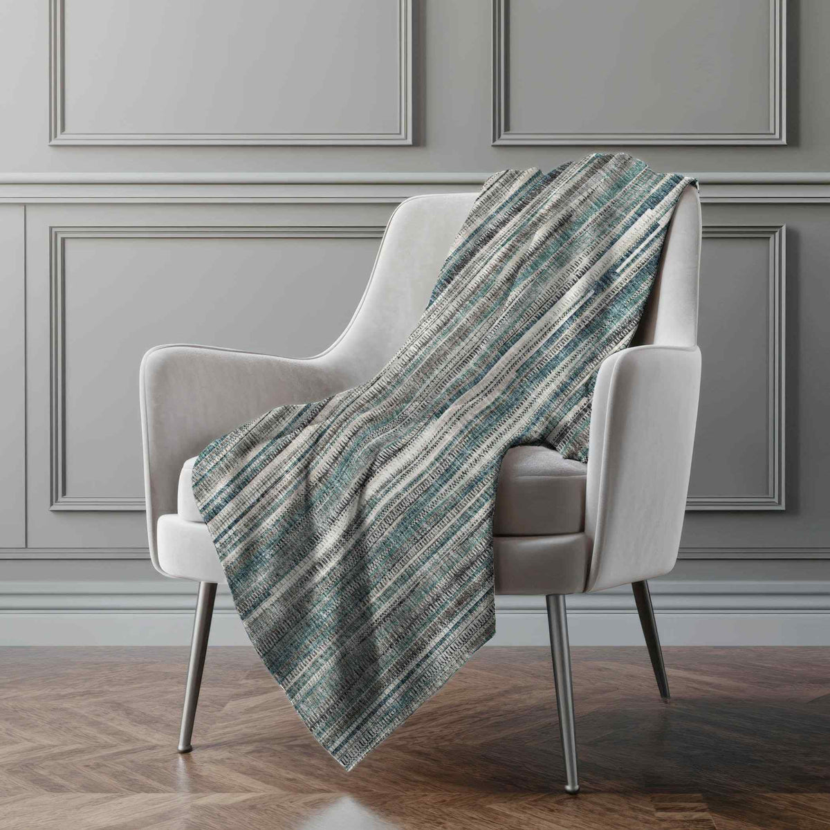 Textured Stripes 50" x 70" Throw Blanket -- view 9