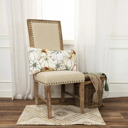 Thanksgiving Pumpkin Lumbar Pillow Alma - LOOMLAN - LOOMLAN - Throw Pillows