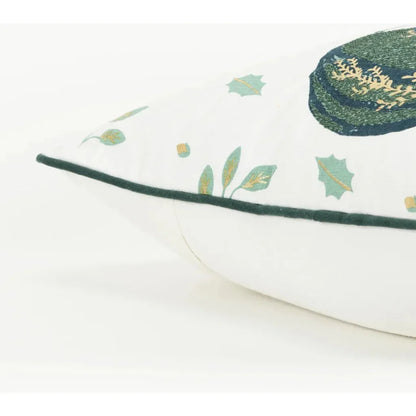 Thanksgiving Pumpkin Pillow Green Adam - LOOMLAN - LOOMLAN - Throw Pillows