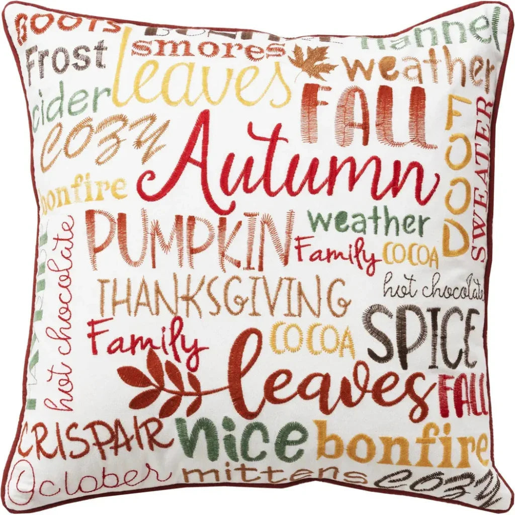 Thanksgiving Throw Pillow Down Insert Spice - LOOMLAN - LOOMLAN - Throw Pillows