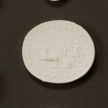 The Grand Tour Intaglios Gold Leaf Framed Artwork-Framed Wall Art-Chelsea House-LOOMLAN