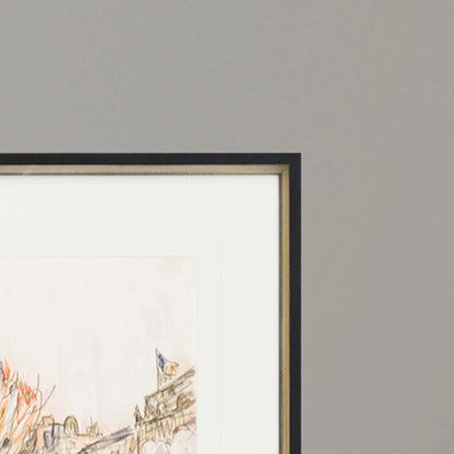 The Pont Neuf Paris Wood Frame Multi Canvas Art