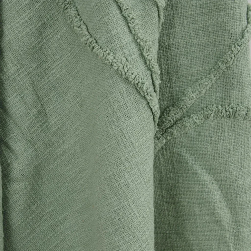 Thelma Textured Cotton Throw Blanket - LOOMLAN - LOOMLAN - Throw Blankets