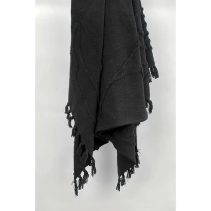 Thelma Textured Cotton Throw Blanket - LOOMLAN - LOOMLAN - Throw Blankets