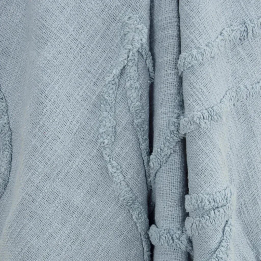 Thelma Textured Cotton Throw Blanket - LOOMLAN - LOOMLAN - Throw Blankets