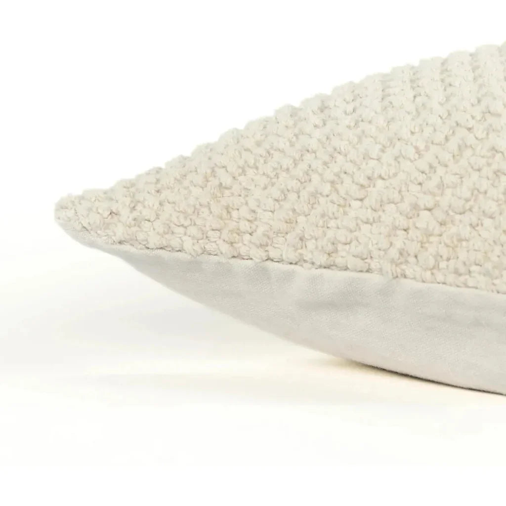 Theo Textured Couch Throw Pillow Down Insert - LOOMLAN - LOOMLAN - Throw Pillows