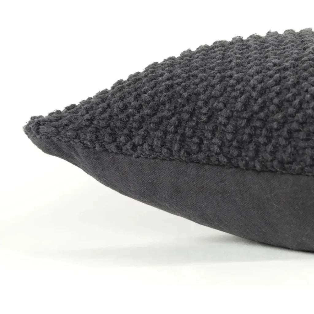 Theo Textured Couch Throw Pillow Down Insert - LOOMLAN - LOOMLAN - Throw Pillows