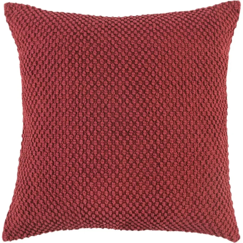 LOOMLAN Theo Textured Couch Throw Pillow Down Insert