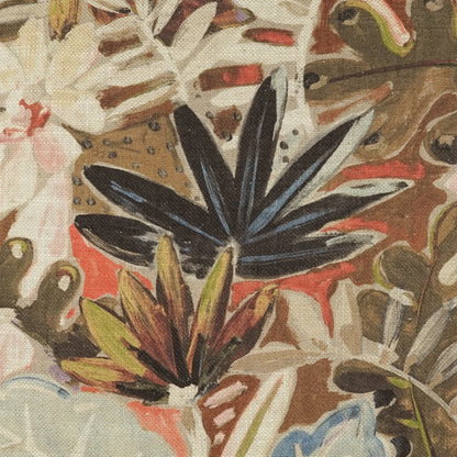 Thriving  Multicolor Throw Pillow