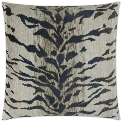 D.V. Kap Tiago White Grey Throw Pillow With Insert