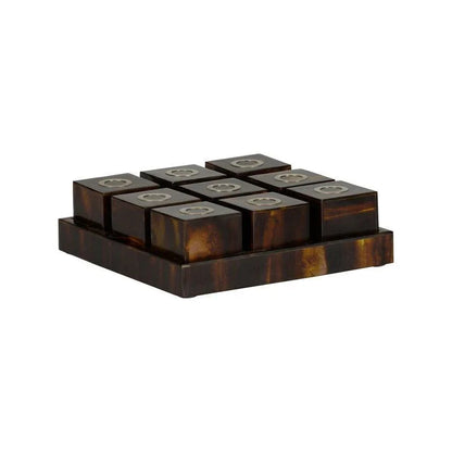 Tic Tac Toe White Game Box - LOOMLAN - Chelsea House - Boxes & Bowls