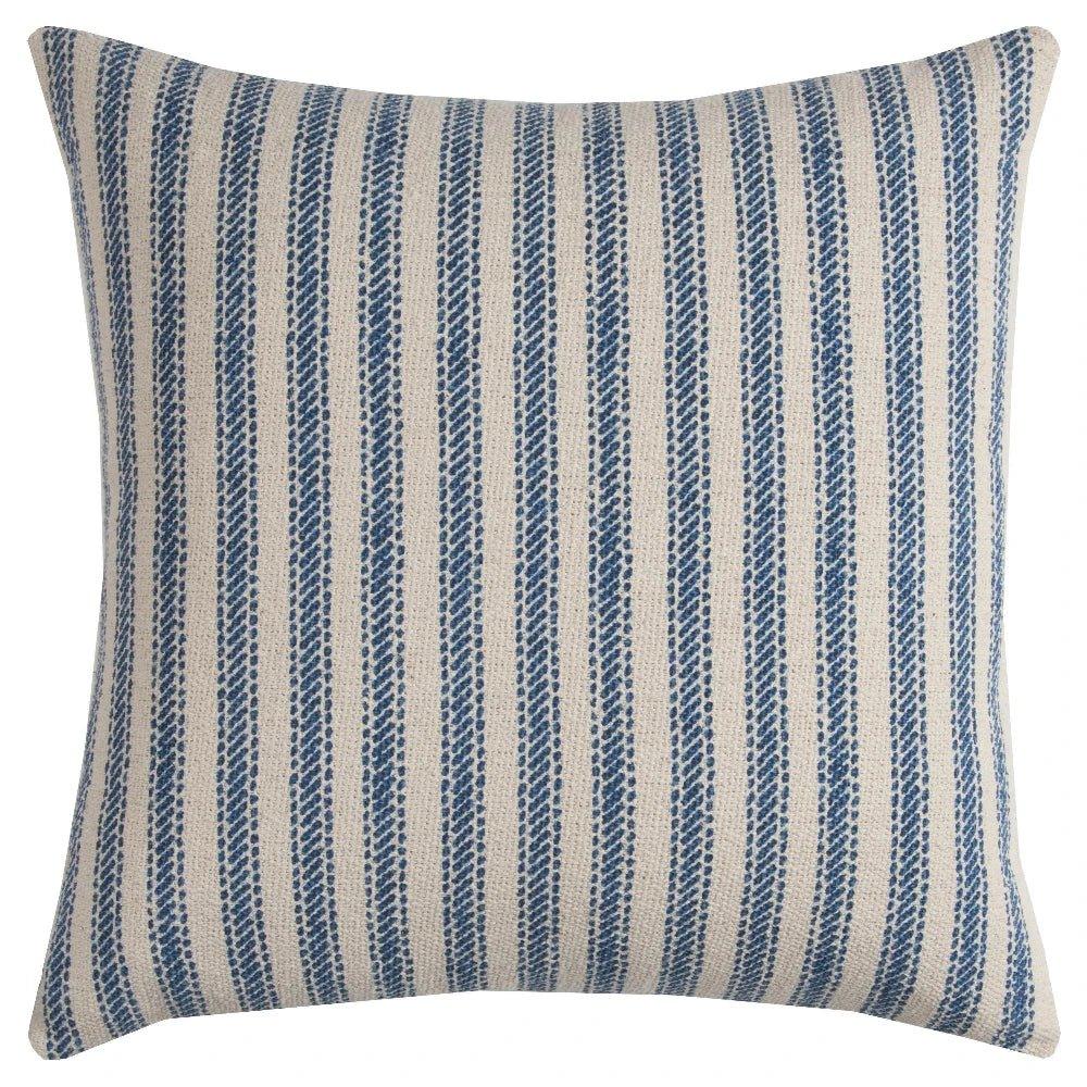 Ticking Stripe Decorative Pillow With Insert - LOOMLAN - LOOMLAN - Throw Pillows